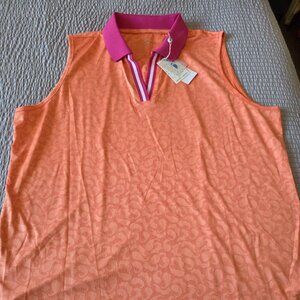 Sport Haley- Sleevless Golf Polo- XXL- NWT